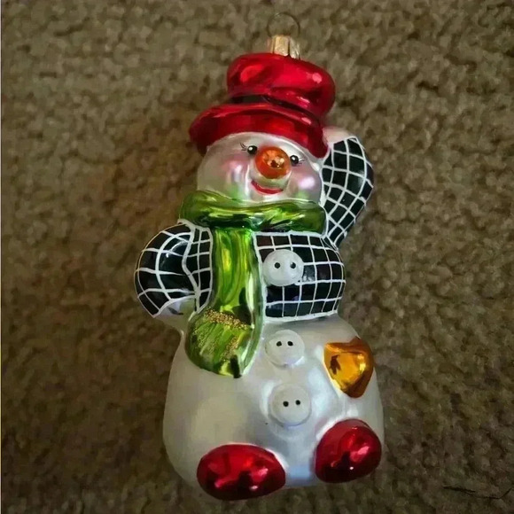 Christopher Radko Other - vintage snowman ornament